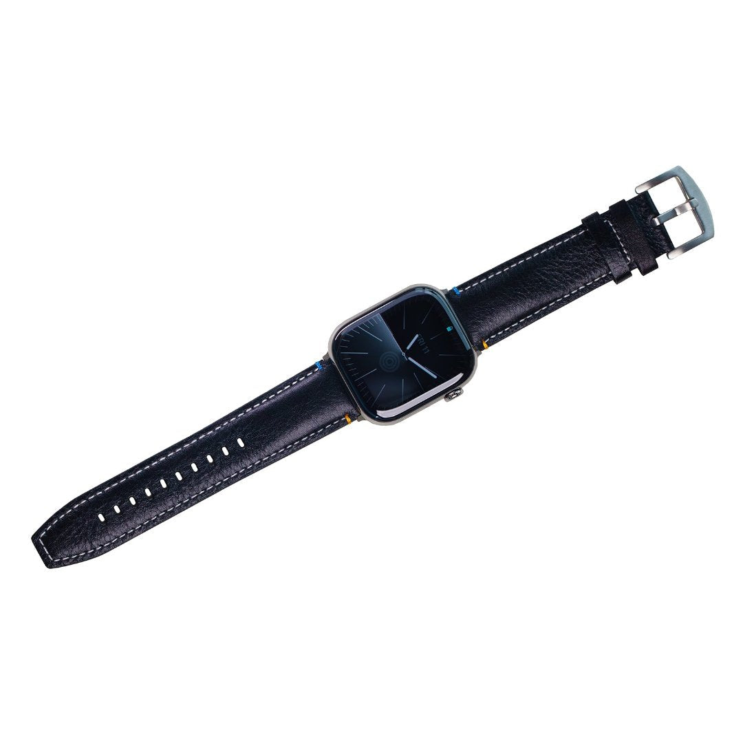 Bracelet en cuir style ville antique