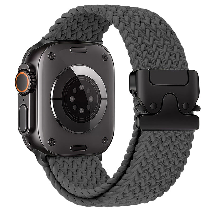 Bracelet tressé en nylon pour Apple Watch N2