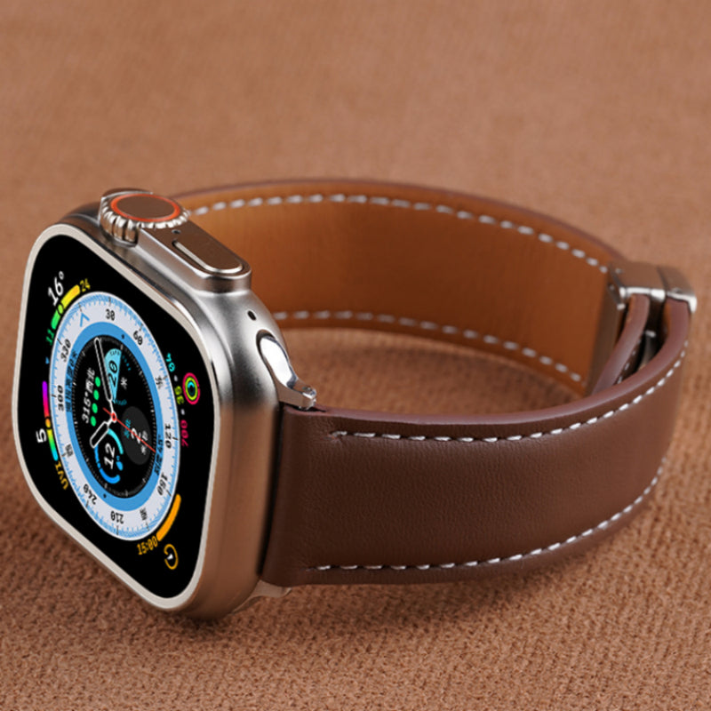 Sangle pliable magnétique en cuir 