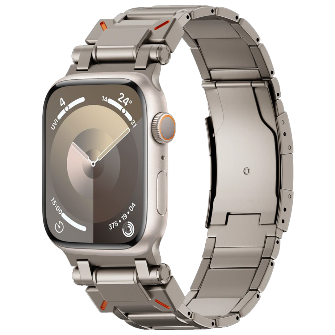 BRACELET À MAILLONS EN TITANE LUX88