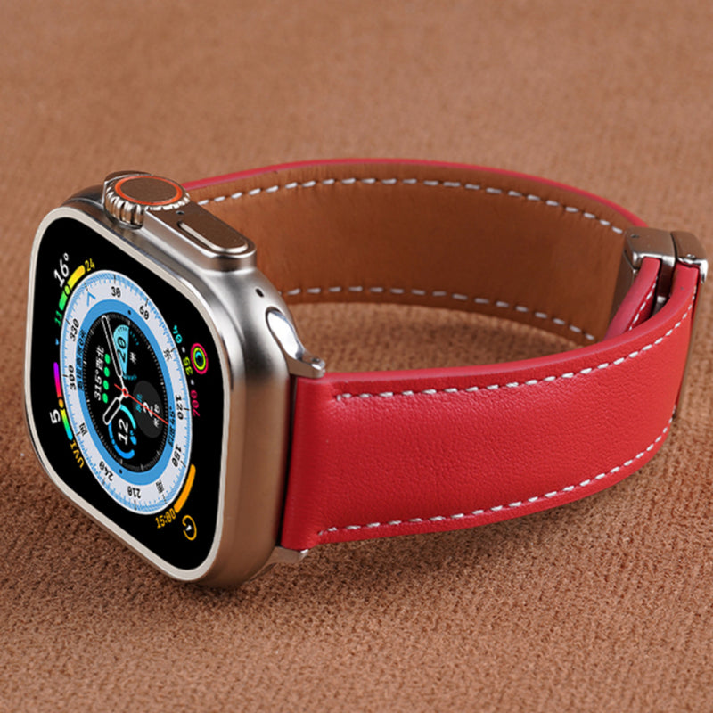 Sangle pliable magnétique en cuir 