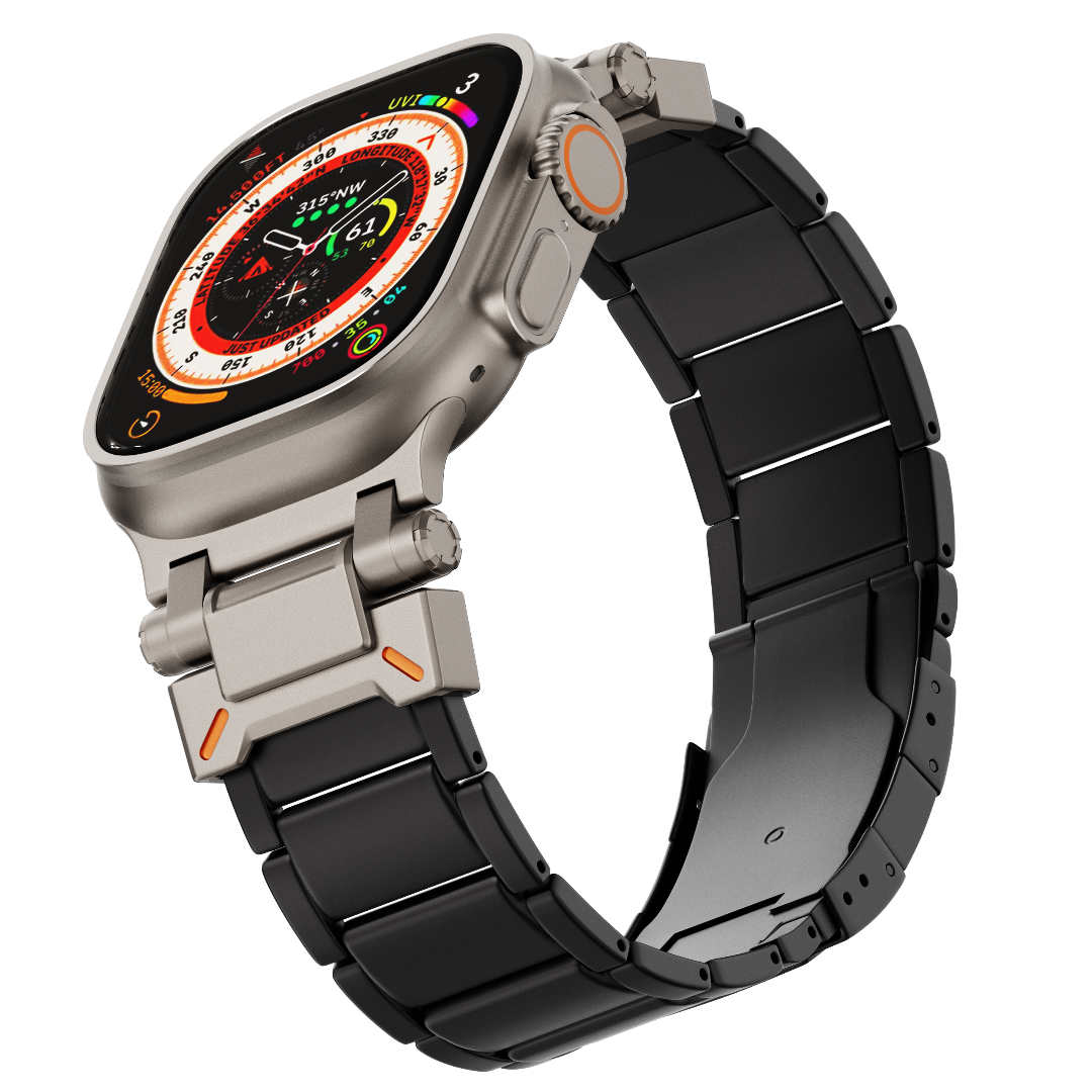 BRACELET À MAILLONS EN TITANE LUX88