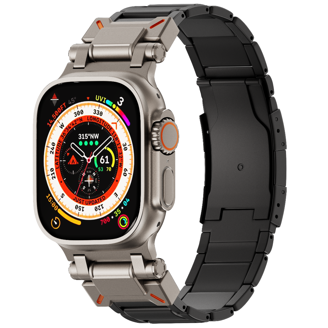 BRACELET À MAILLONS EN TITANE LUX88