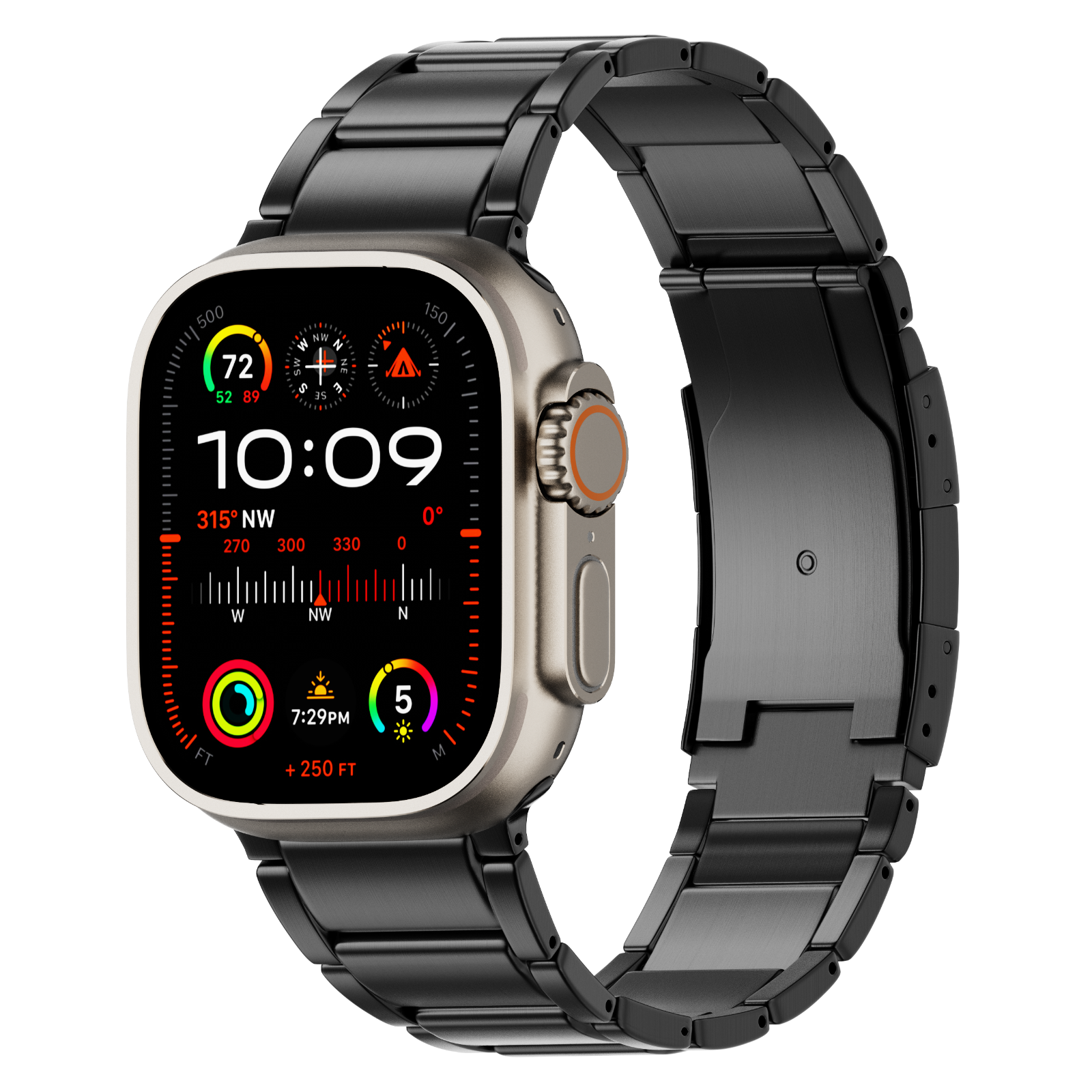 BRACELET À MAILLONS EN TITANE LUX913