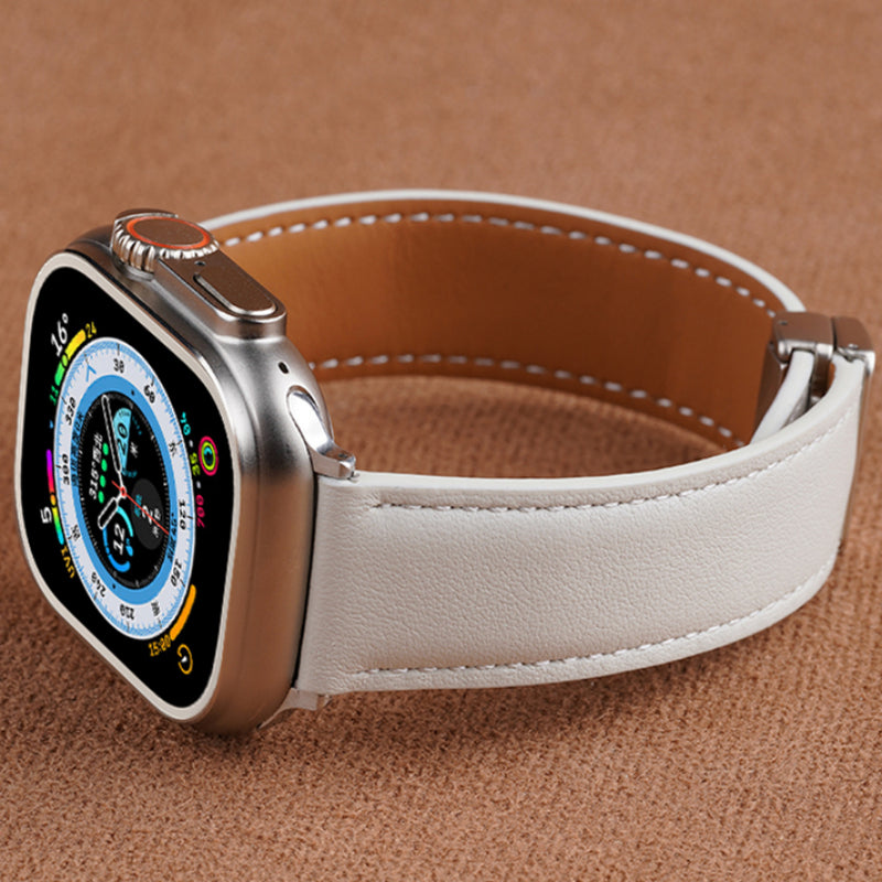 Sangle pliable magnétique en cuir 