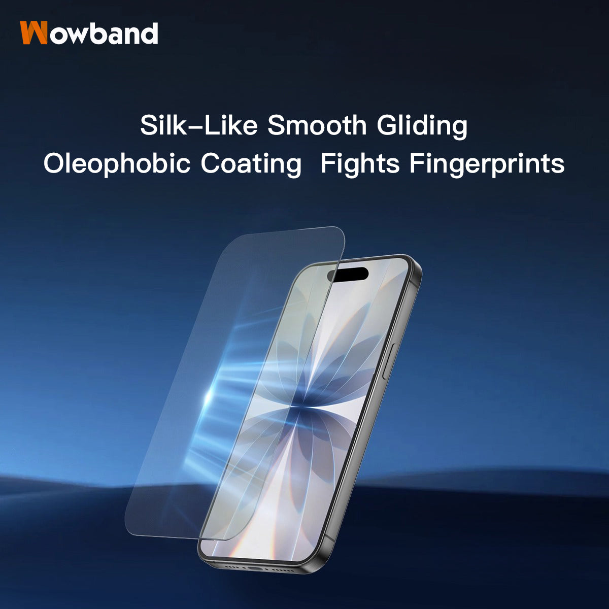 Protecteur d'écran en verre trempé ultra transparent pour iPhone