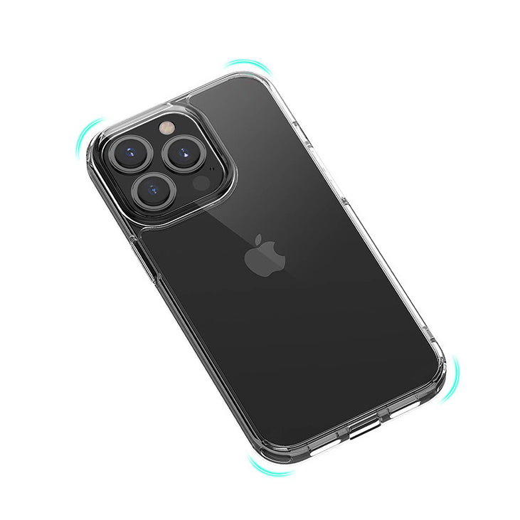 Étui de téléphone transparent luxueux 