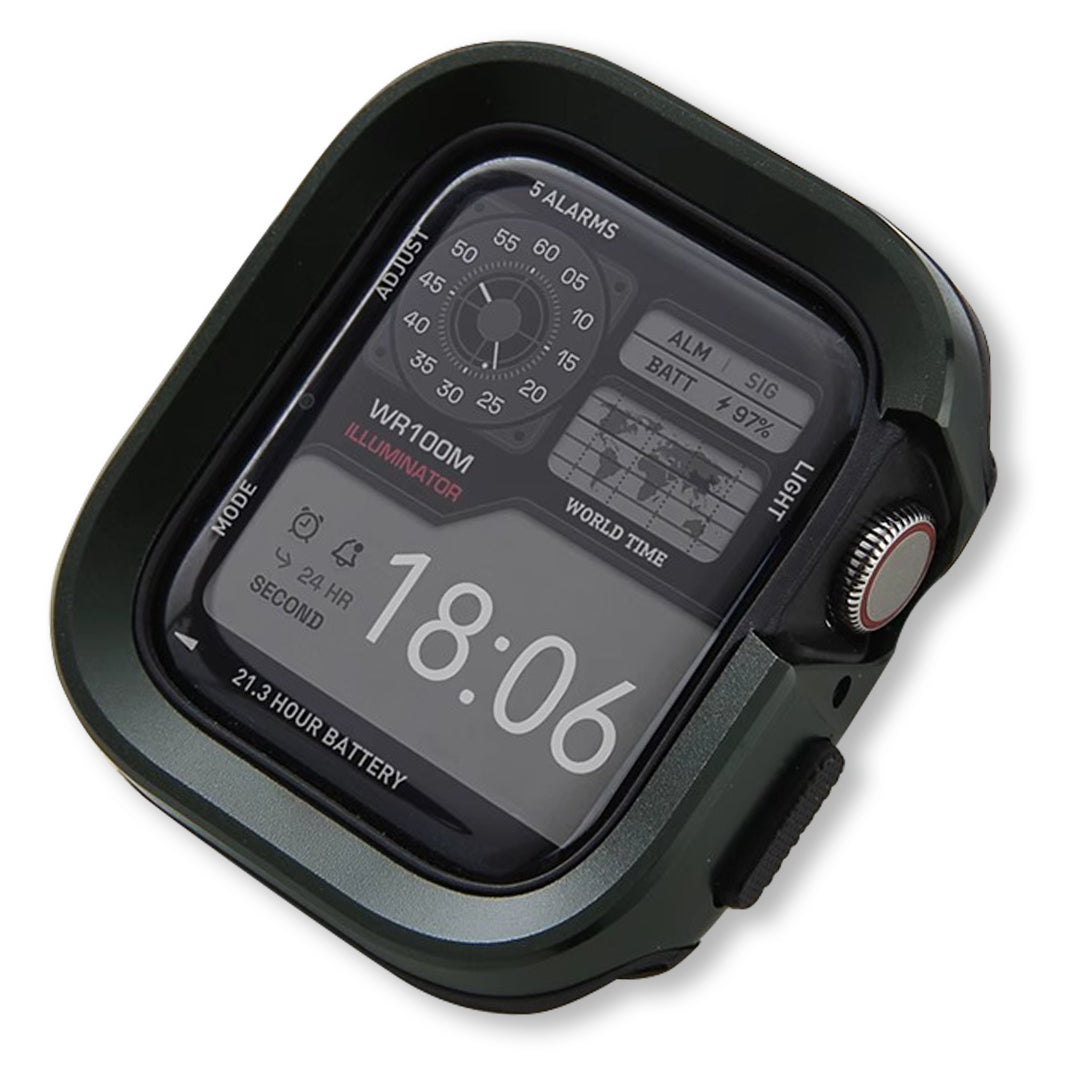 Boîtier métallique à bords convexes pour Apple Watch