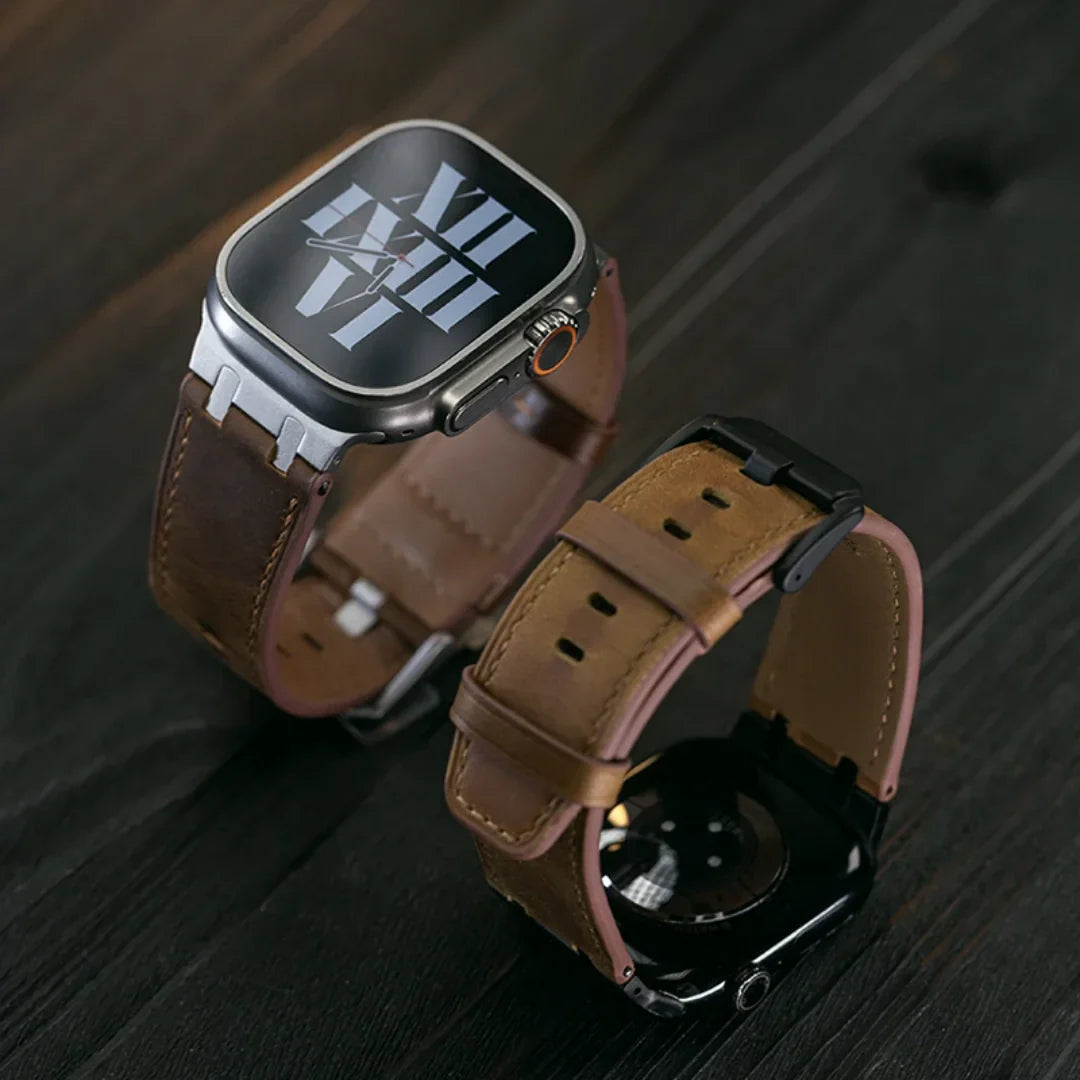 Bracelet en cuir AP pour Apple Watch