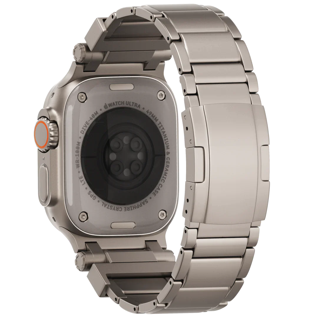 BRACELET À MAILLONS EN TITANE LUX88