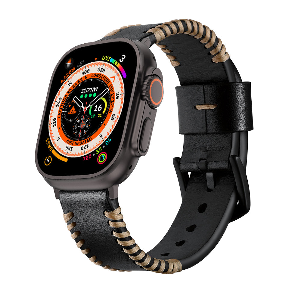 Bracelet en cuir Wilderness pour Apple Watch B30