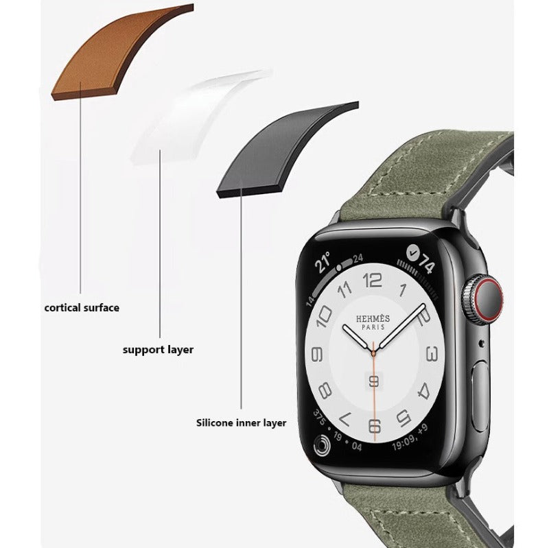 Bracelet magnétique en cuir 