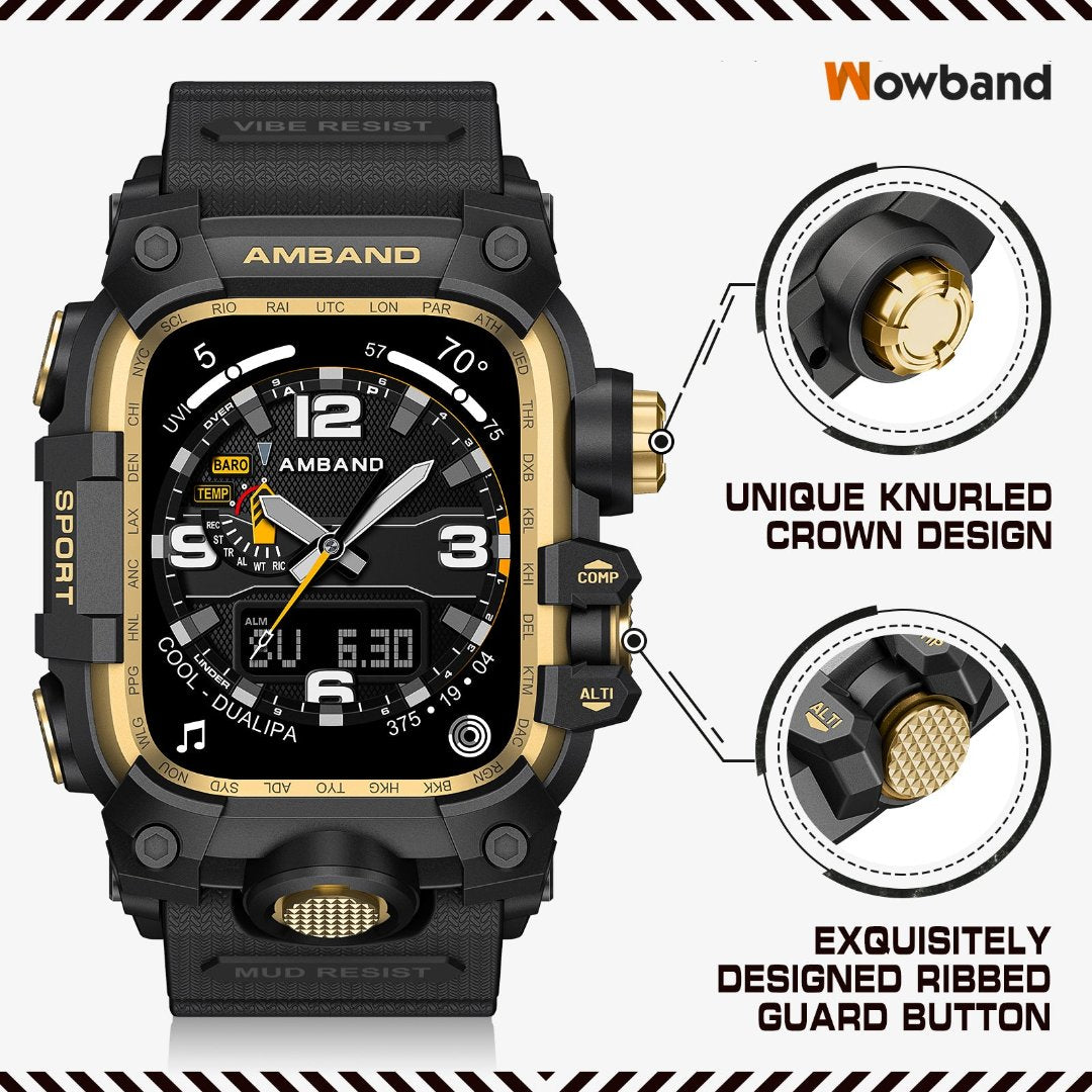 Bracelet tactique modifié robuste de qualité militaire M3 