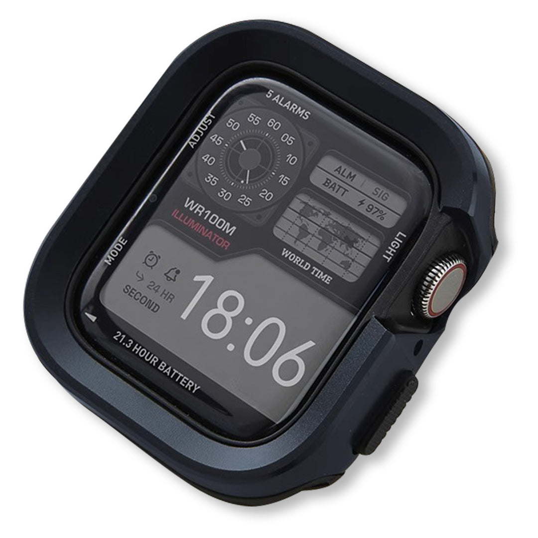 Boîtier métallique à bords convexes pour Apple Watch