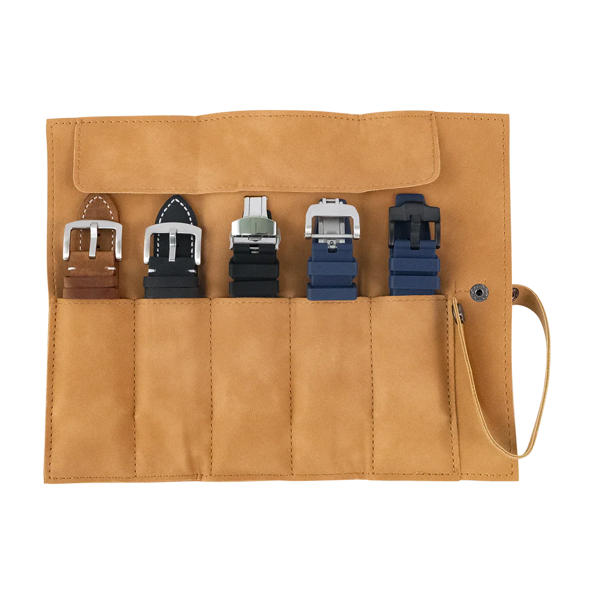 Sac de rangement pour bracelet de montre en cuir