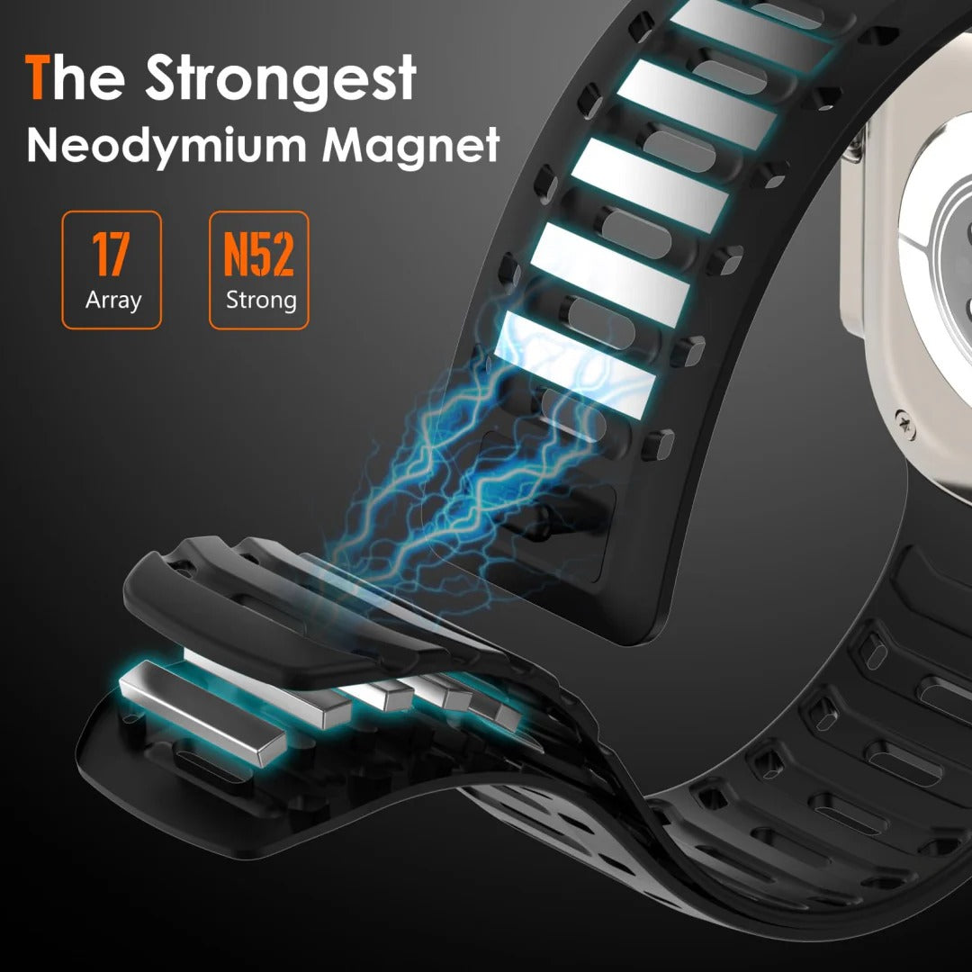 Bracelet en silicone Pro pour Apple Watch L27