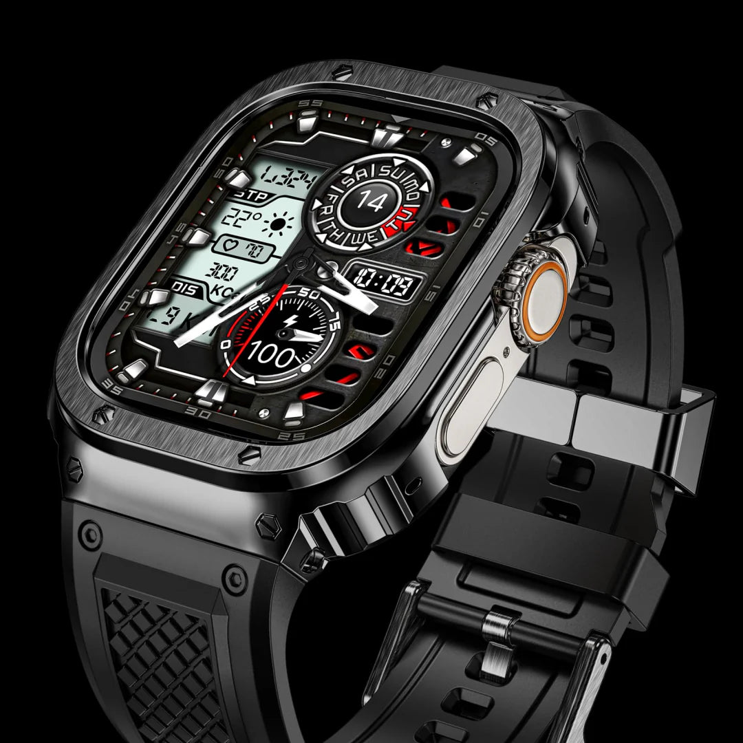 Kit de rénovation robuste en acier inoxydable pour Apple Watch