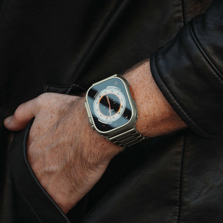 BRACELET À MAILLONS EN TITANE LUX51