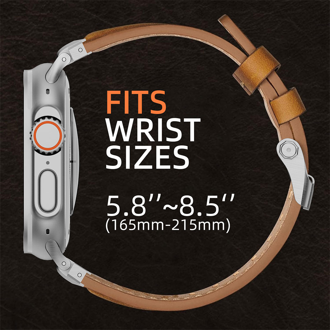 Bracelet en cuir Brave pour Apple Watch