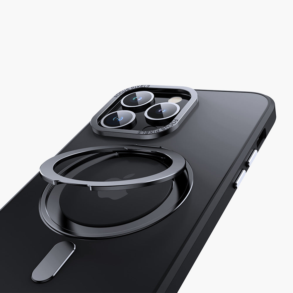 Coque iPhone transparente givrée Magsafe