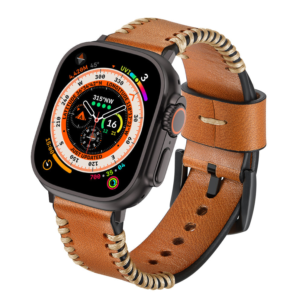 Bracelet en cuir Wilderness pour Apple Watch B30