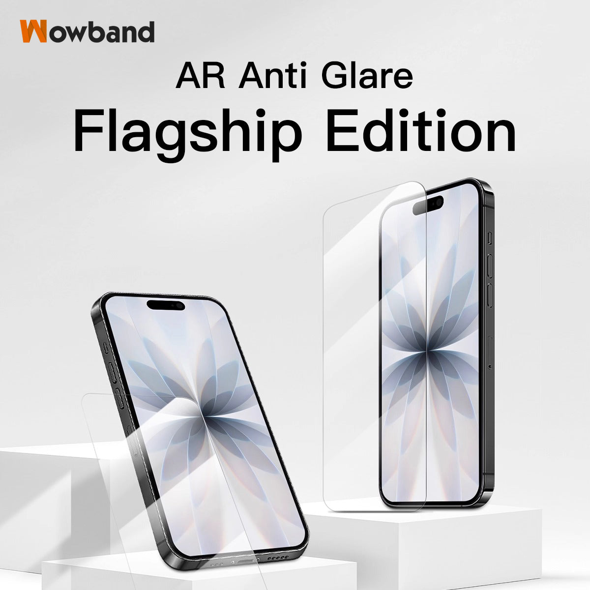 Protecteur d'écran en verre trempé ultra transparent pour iPhone