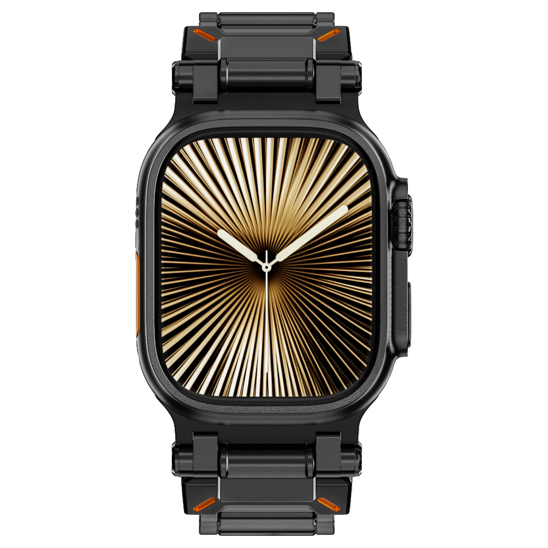 BRACELET À MAILLONS EN TITANE LUX88