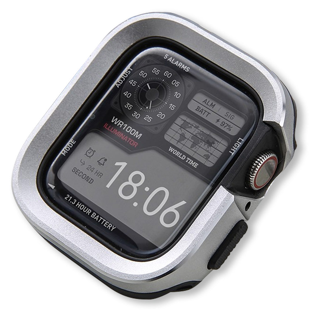 Boîtier métallique à bords convexes pour Apple Watch