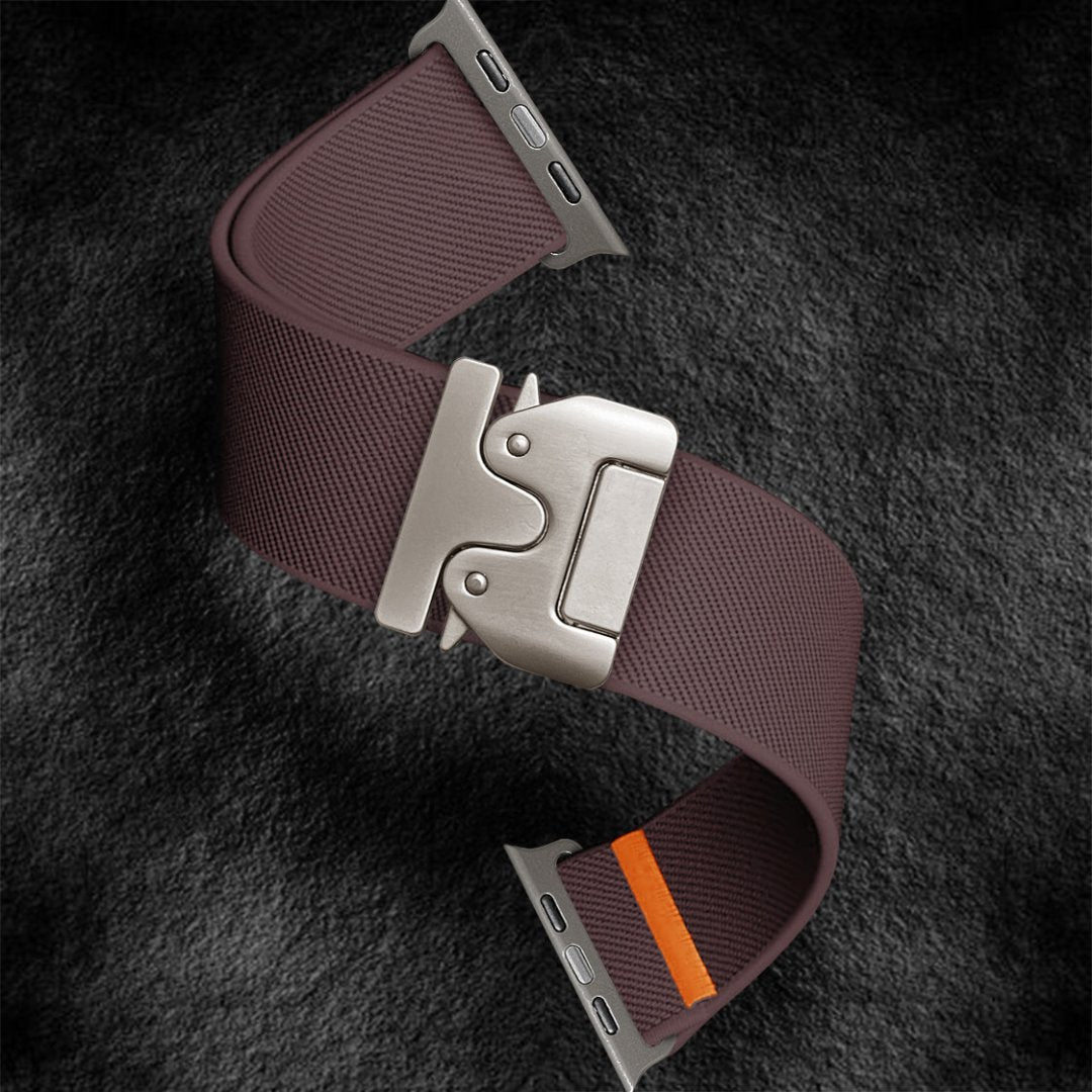 Bracelet en nylon extensible pour Apple Watch N5