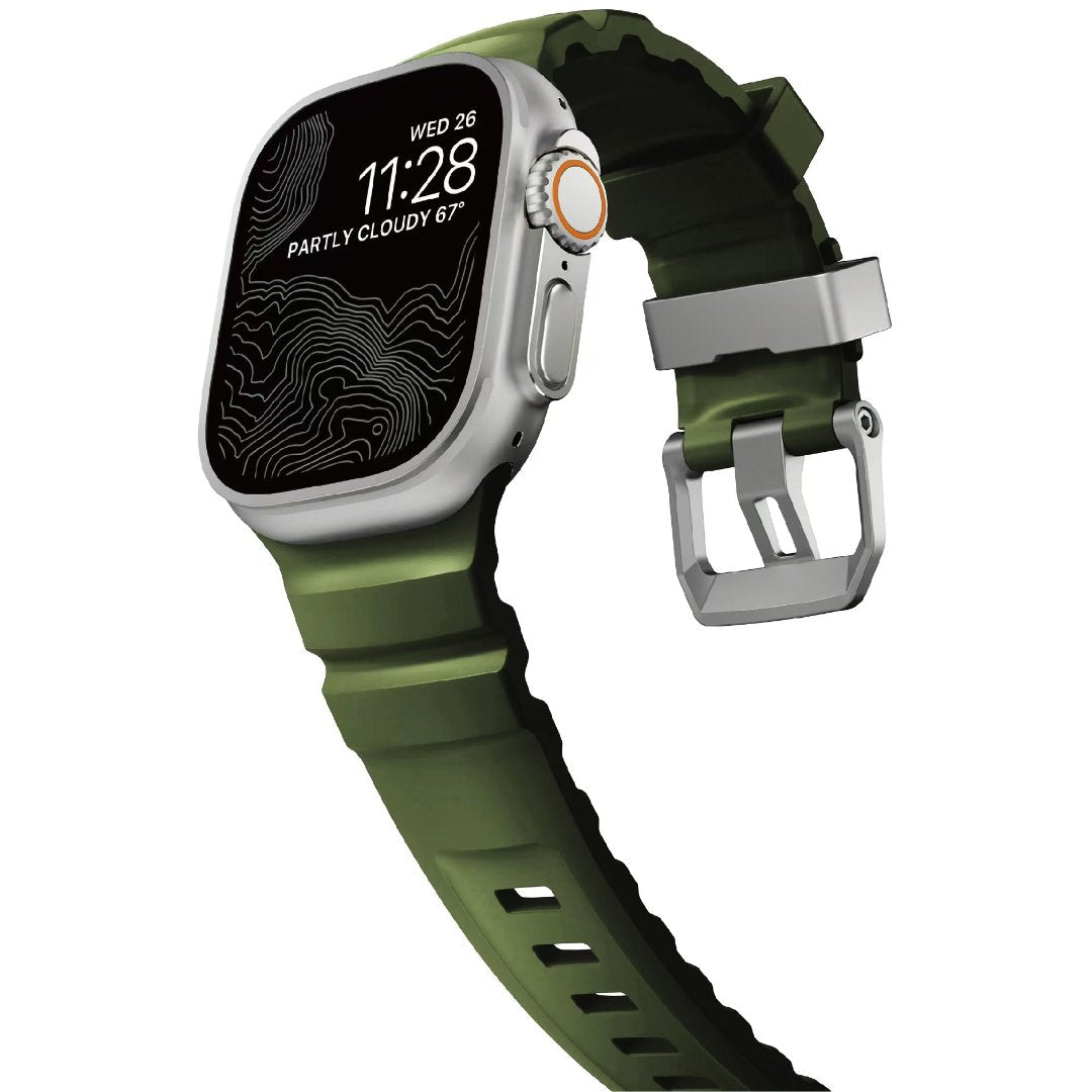 Bracelet en silicone Pathfinder Sport pour Apple Watch
