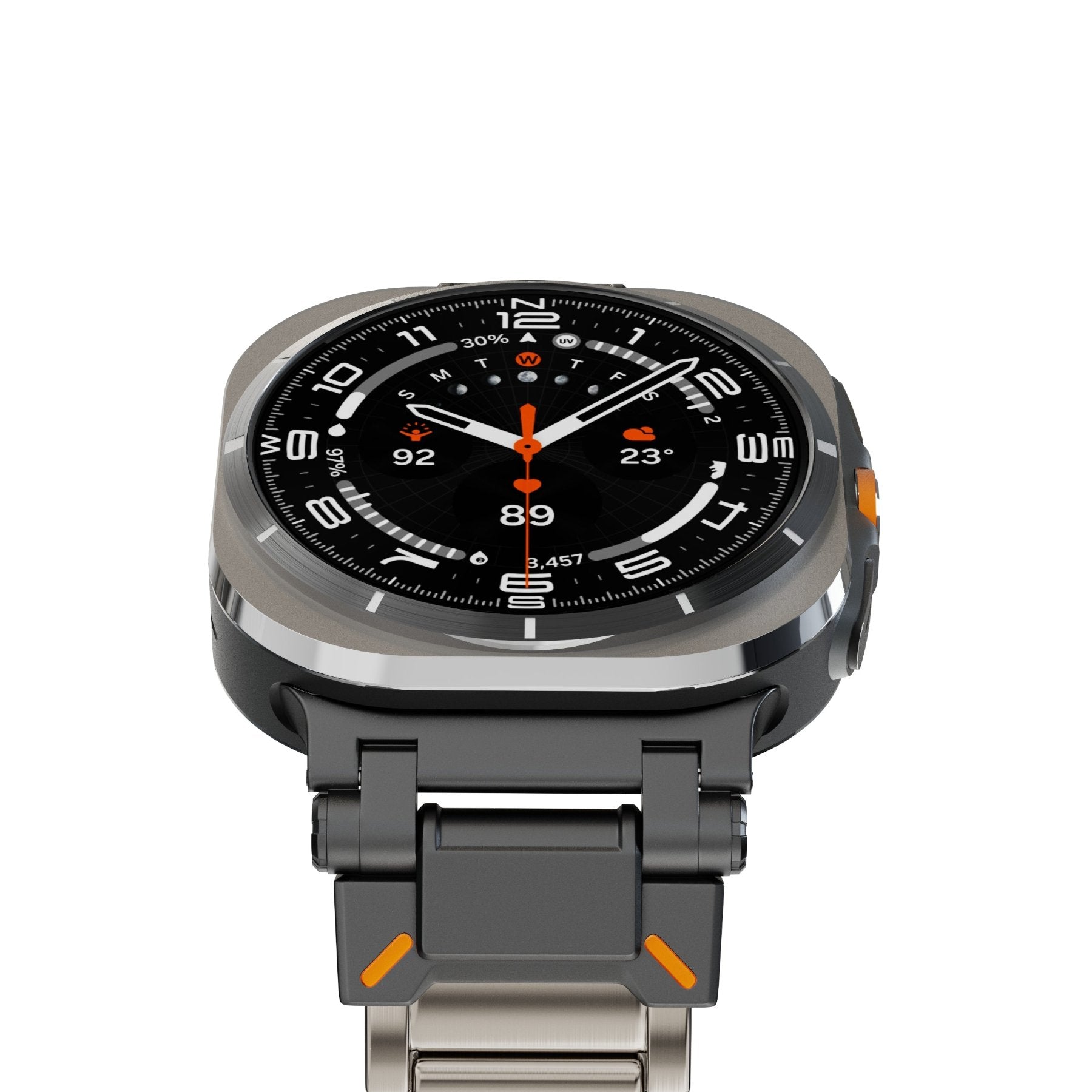 BRACELET À MAILLONS EN TITANE LUX88 pour Galaxy Watch Ultra