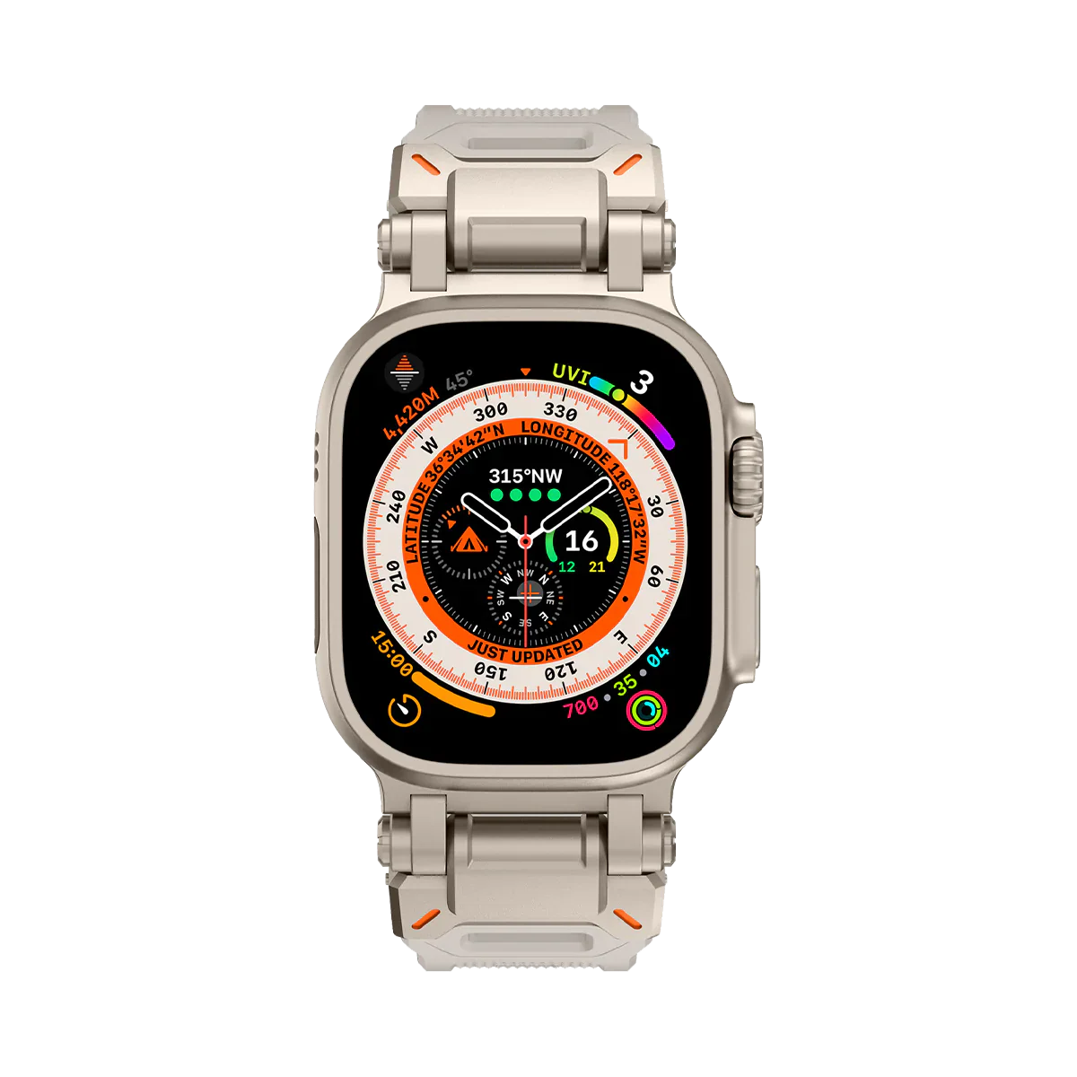 Bracelet en titane pour Apple Watch