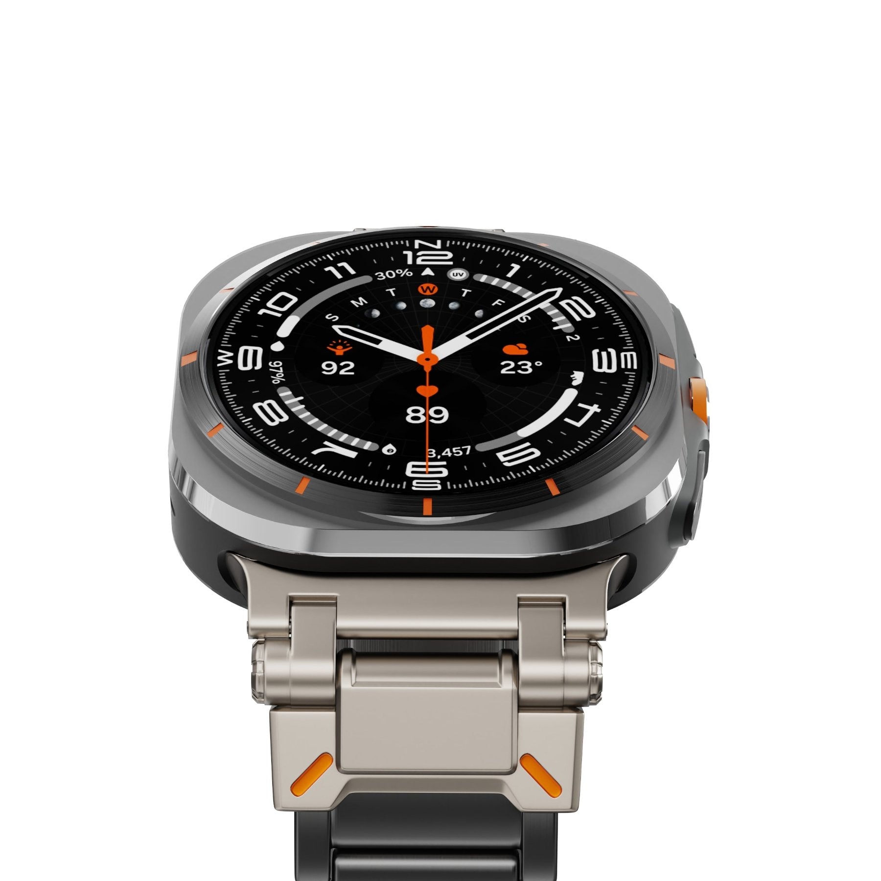 BRACELET À MAILLONS EN TITANE LUX88 pour Galaxy Watch Ultra