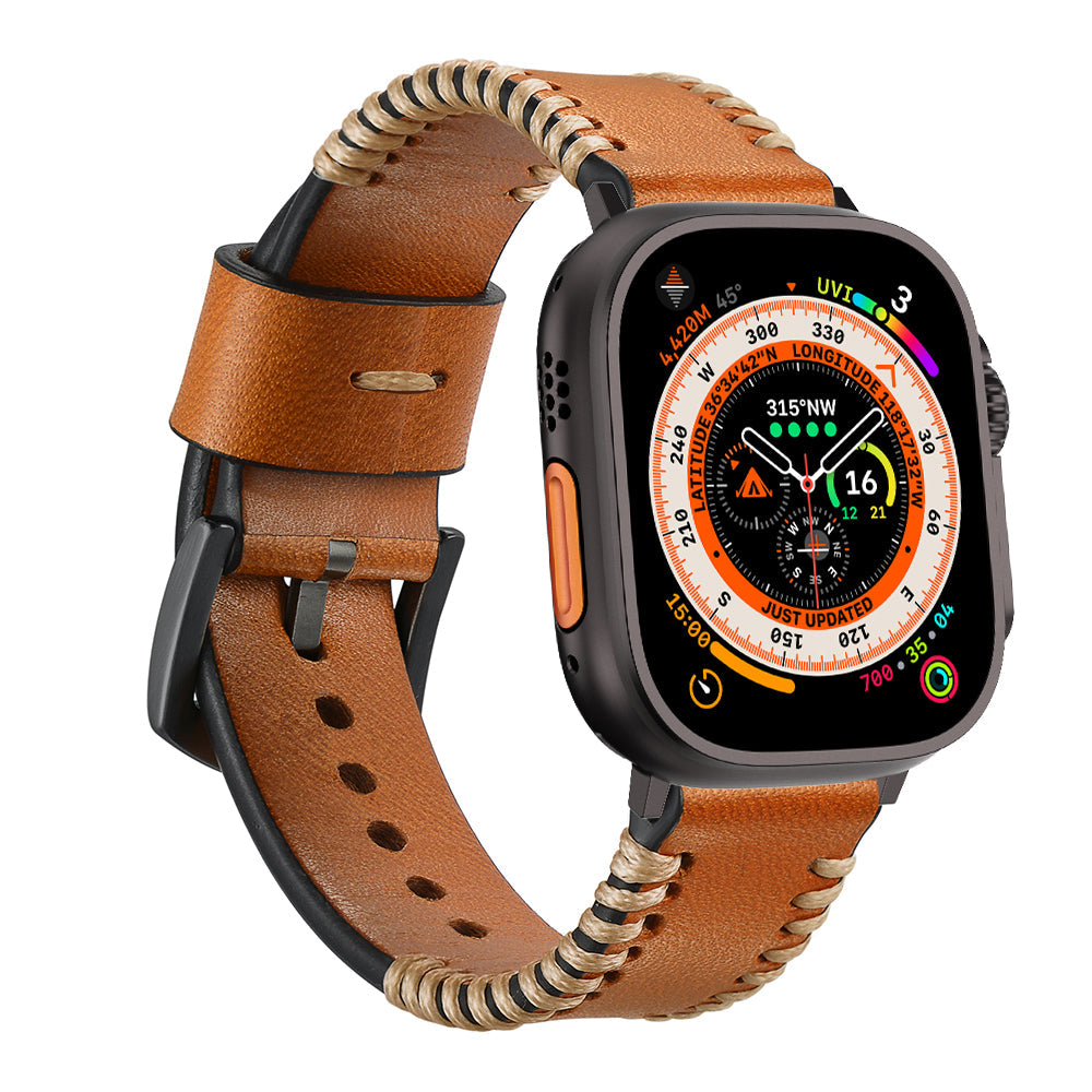 Bracelet en cuir Wilderness pour Apple Watch B30