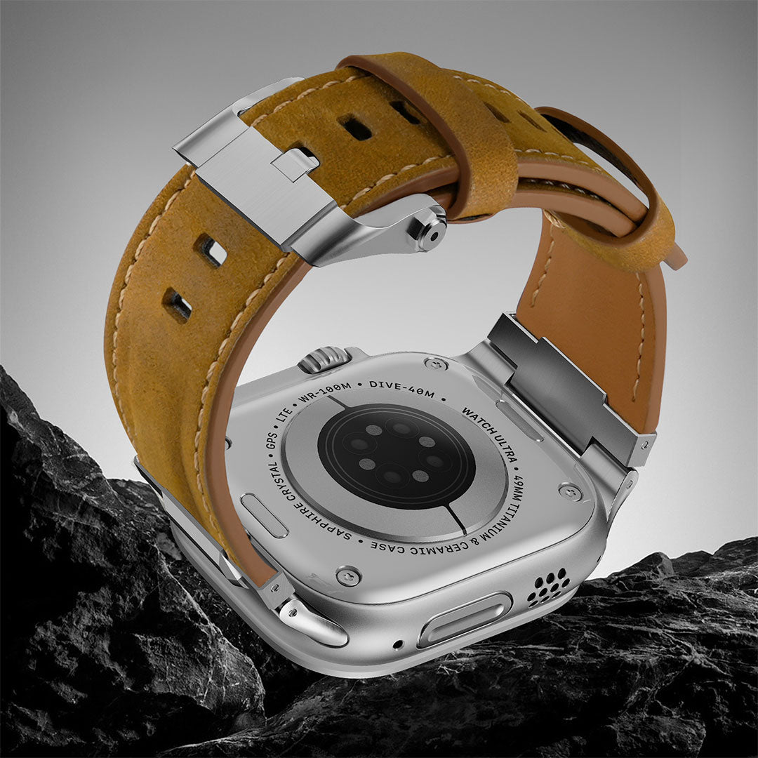 Bracelet en cuir Brave pour Apple Watch