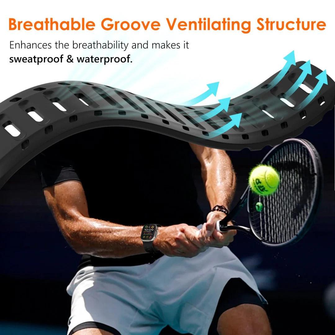 Bracelet en silicone Pro pour Apple Watch L27