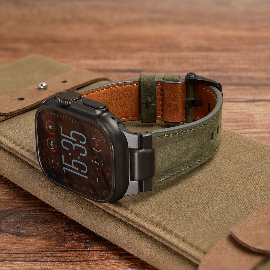 Bracelet en cuir Brave pour Apple Watch