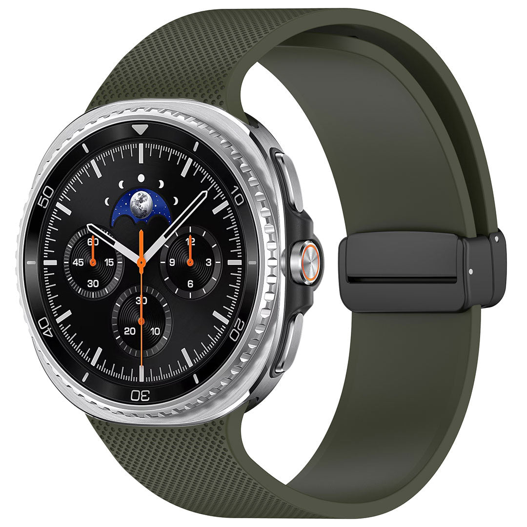 Bracelet de montre en silicone ST03 à boucle magnétique pour Galaxy Watch 8