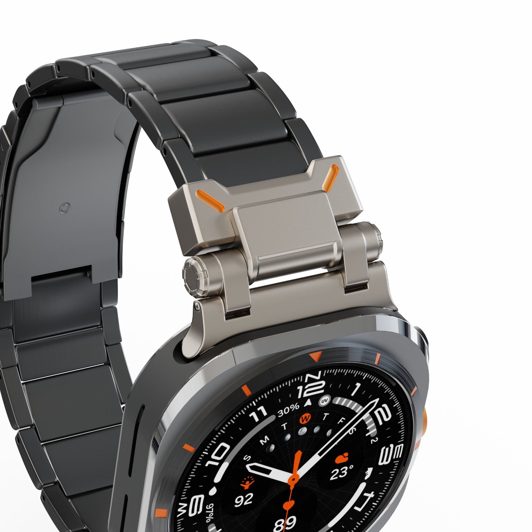 BRACELET À MAILLONS EN TITANE LUX88 pour Galaxy Watch Ultra