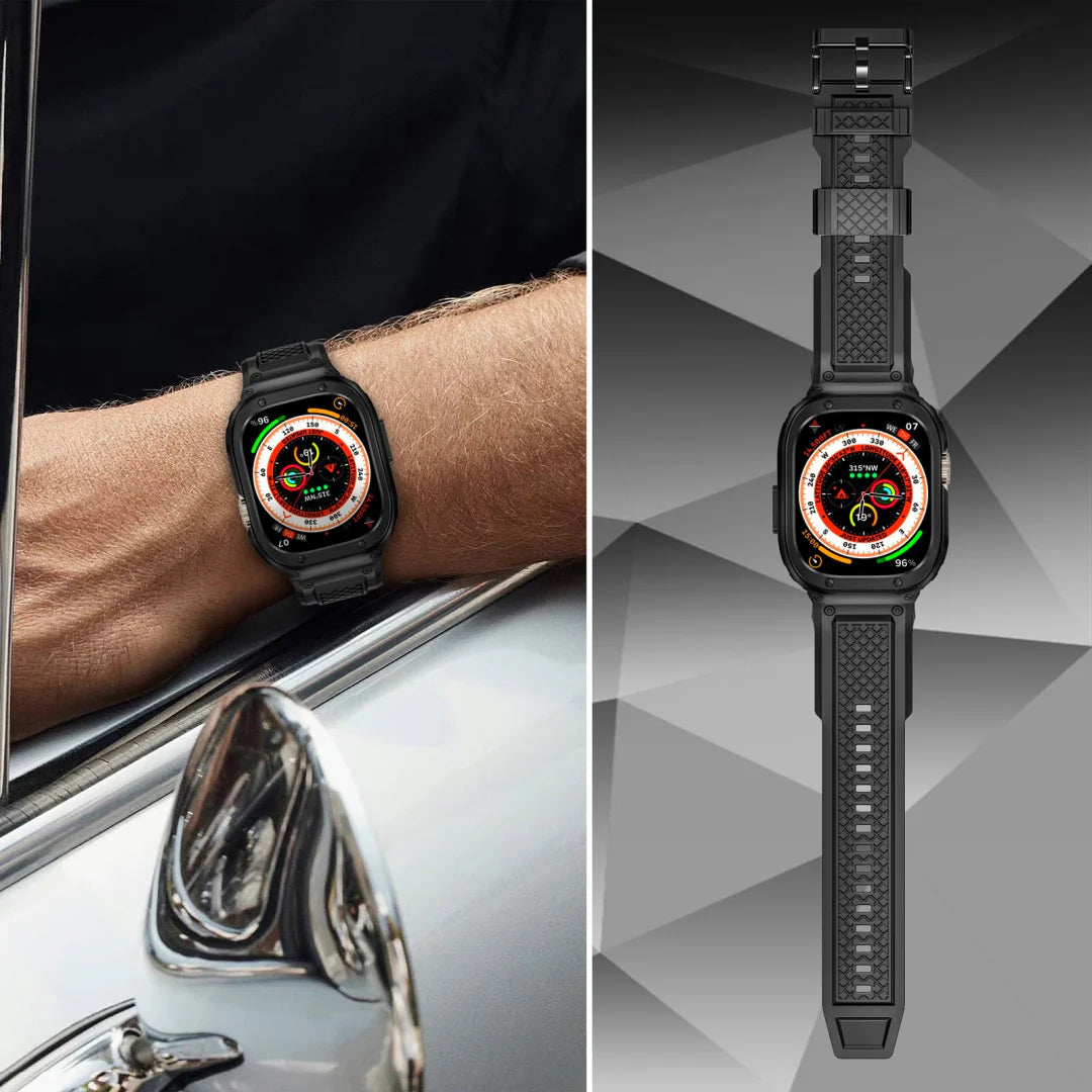 Kit de rénovation robuste en acier inoxydable pour Apple Watch