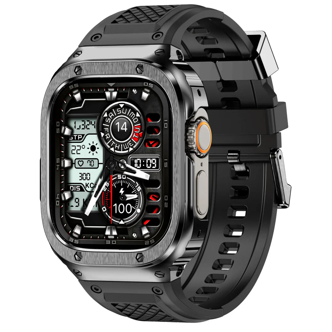 Kit de rénovation robuste en acier inoxydable pour Apple Watch