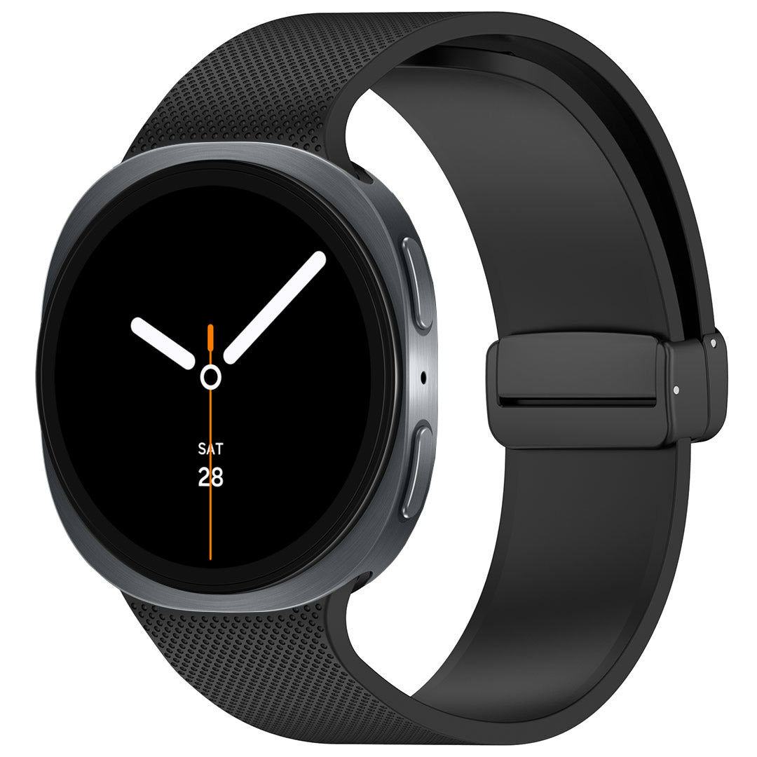 Bracelet de montre en silicone ST03 à boucle magnétique pour Galaxy Watch 8