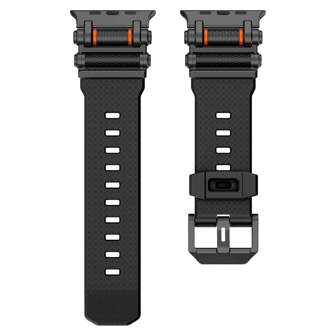 Bracelet en silicone avec axe de rotation pour Apple Watch