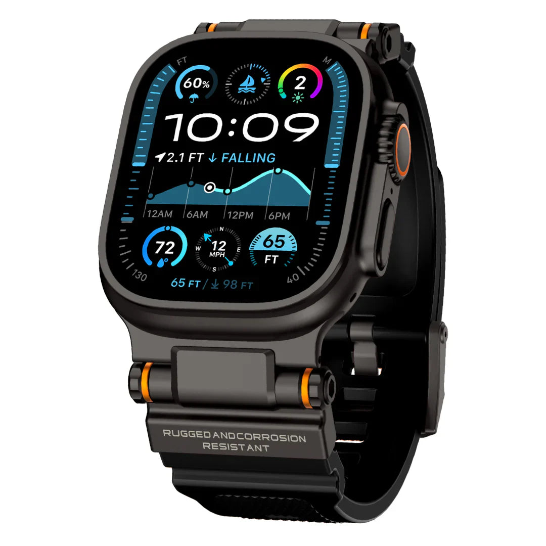 Bracelet en silicone Mecha Design pour Apple Watch