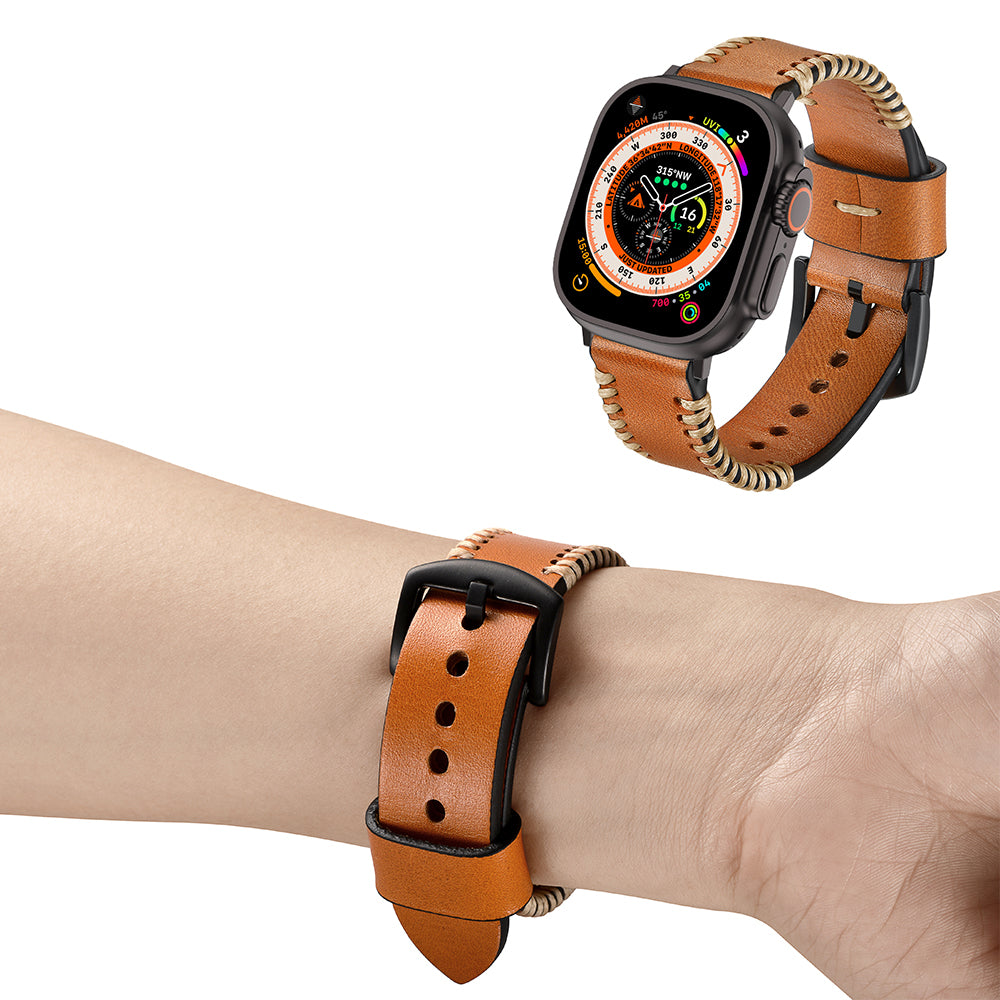 Bracelet en cuir Wilderness pour Apple Watch B30