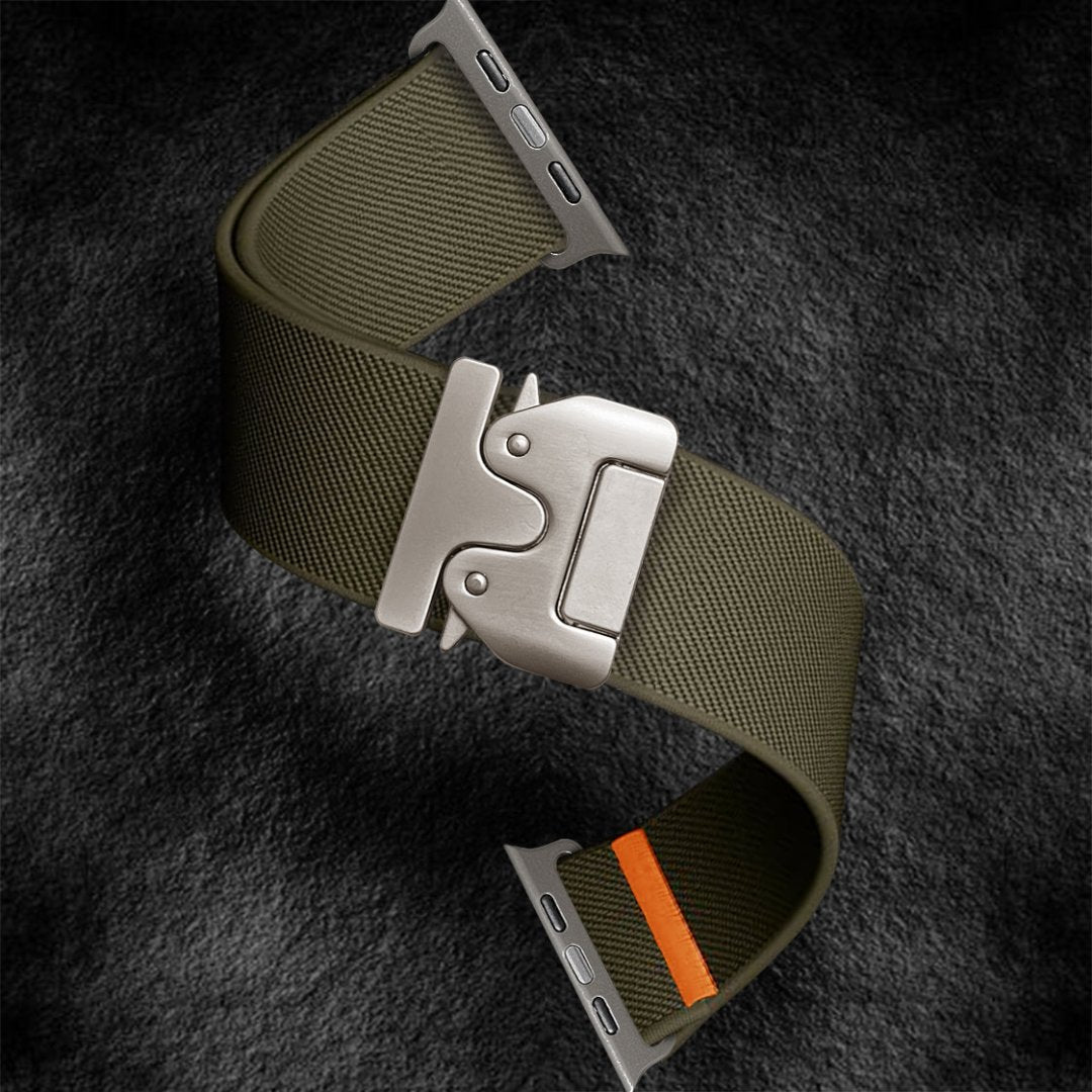 Bracelet en nylon extensible pour Apple Watch N5