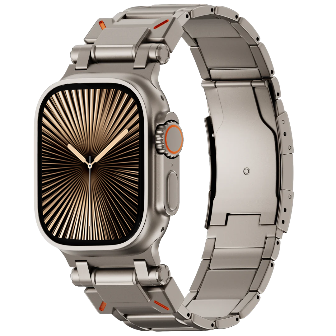 BRACELET À MAILLONS EN TITANE LUX88