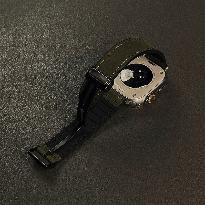 Bracelet magnétique en cuir 