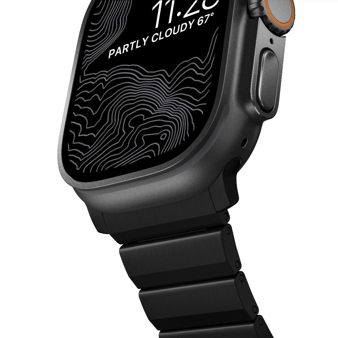 Bracelet métallique à boucle magnétique G5 pour Apple Watch