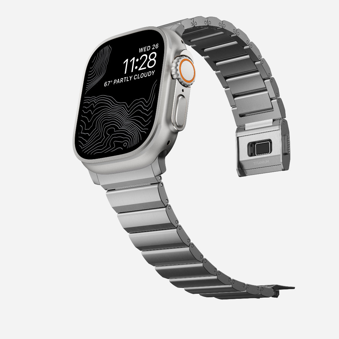 Bracelet métallique à boucle magnétique G5 pour Apple Watch